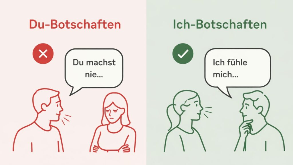 Wirkung von Du- und Ich-Botschaften