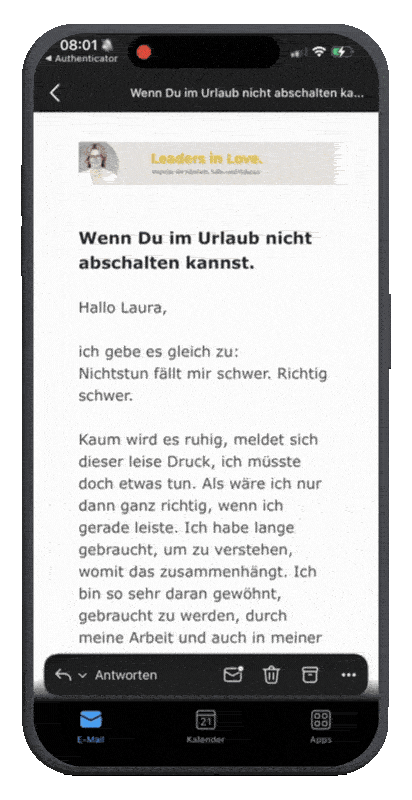 Corinna Starcke Newsletter GIF