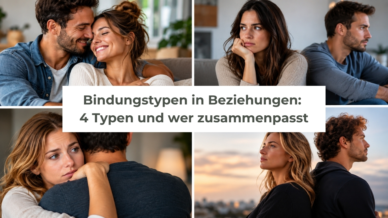 Bindungstypen in Beziehungen: 4 Typen und wer zusammenpasst
